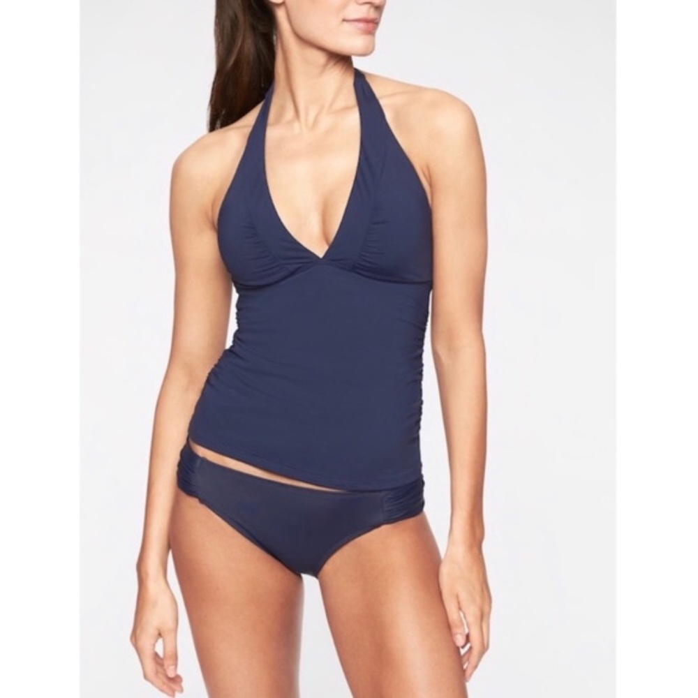 NWT Athleta Shirrendipity Halter Tankini